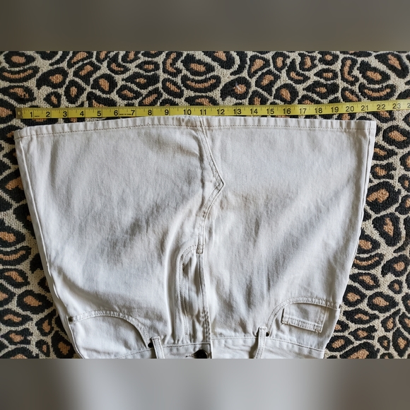 NWT COTTON:ON white denim skirt - Picture 8 of 8